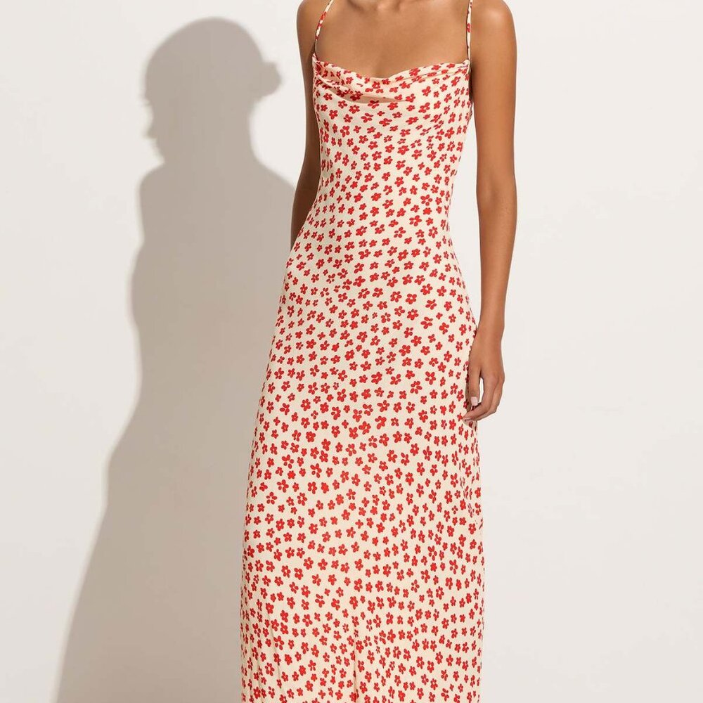 Faithfull the Brand Lusia Maxi Dress | Size L (US 8)